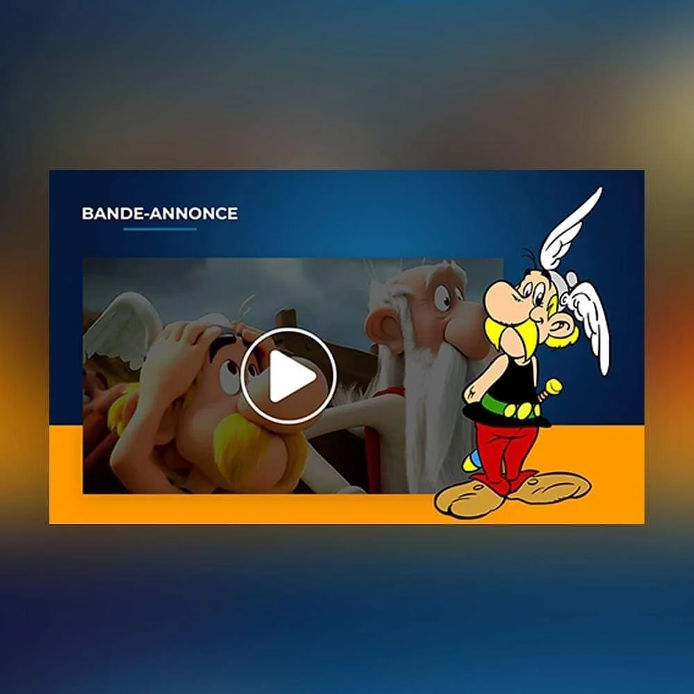 Photo 3 from Benjamin Simier’s Instagram post: Maquette fictive sur le thème Asterix et Obelix.