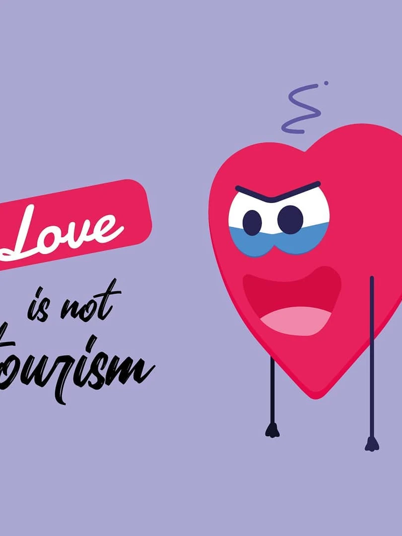 Photo 1 from Benjamin Simier’s Instagram post: We separated because of COVID-19, but we will pass it together ! Love is not tourism 🥰