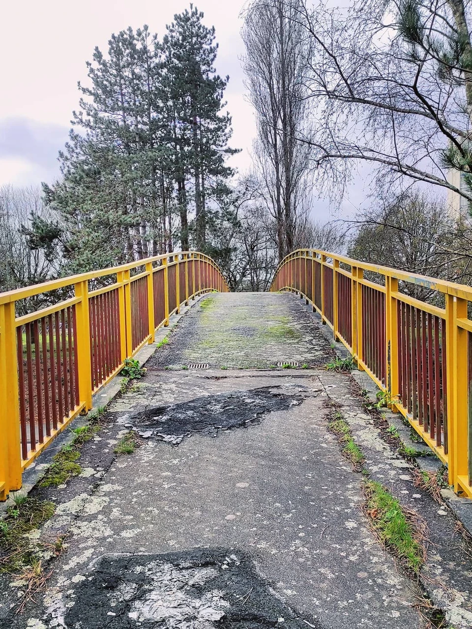 Photo 1 from Benjamin Simier’s Instagram post: Old yellow bridge 🌉