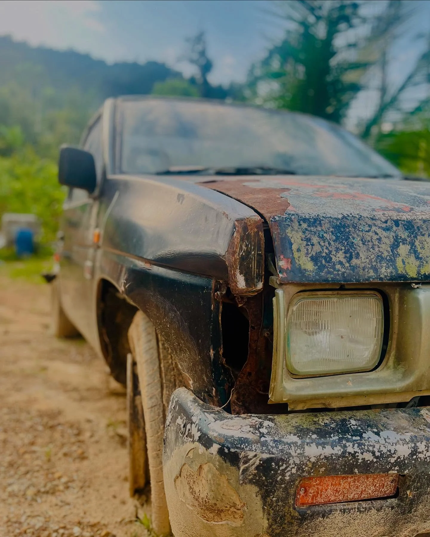 Photo 1 from Benjamin Simier’s Instagram post: Old car 🚗