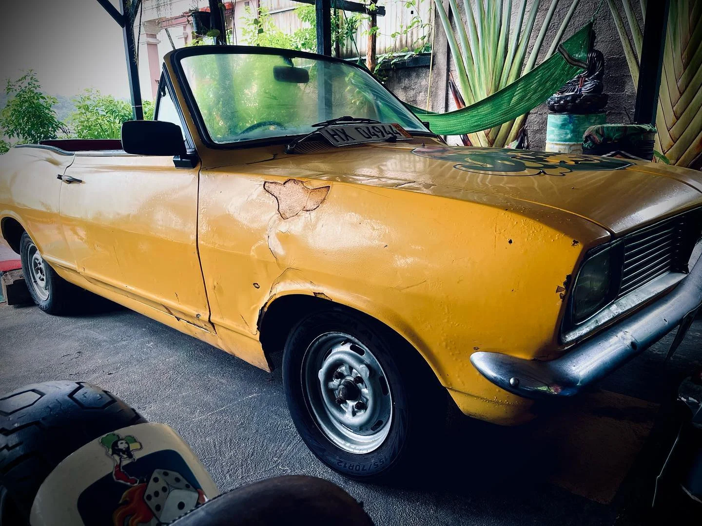 Photo 1 from Benjamin Simier’s Instagram post: Yellow car 🚖