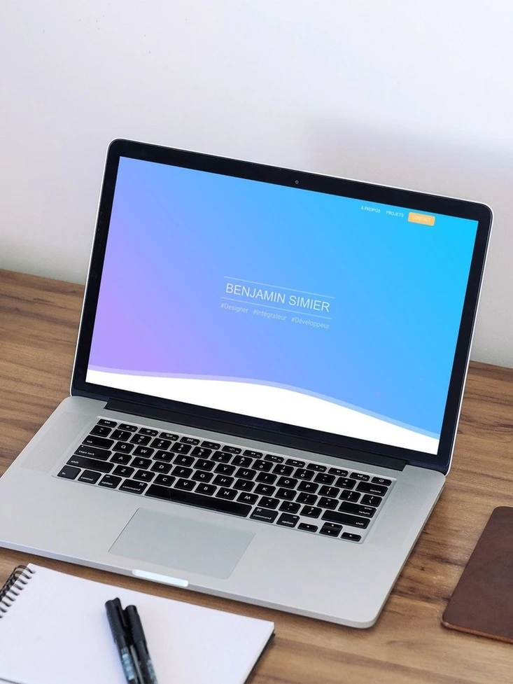 Photo 1 from Benjamin Simier’s Instagram post: Mon nouveau site web est en ligne... Allez vite le découvrir 😊