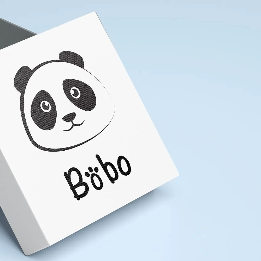 Photo 2 from Benjamin Simier’s Instagram post: Today I propose you a little illustration made with Adobe Illustrator. This illustration shows a panda named "Bobo" 🐼