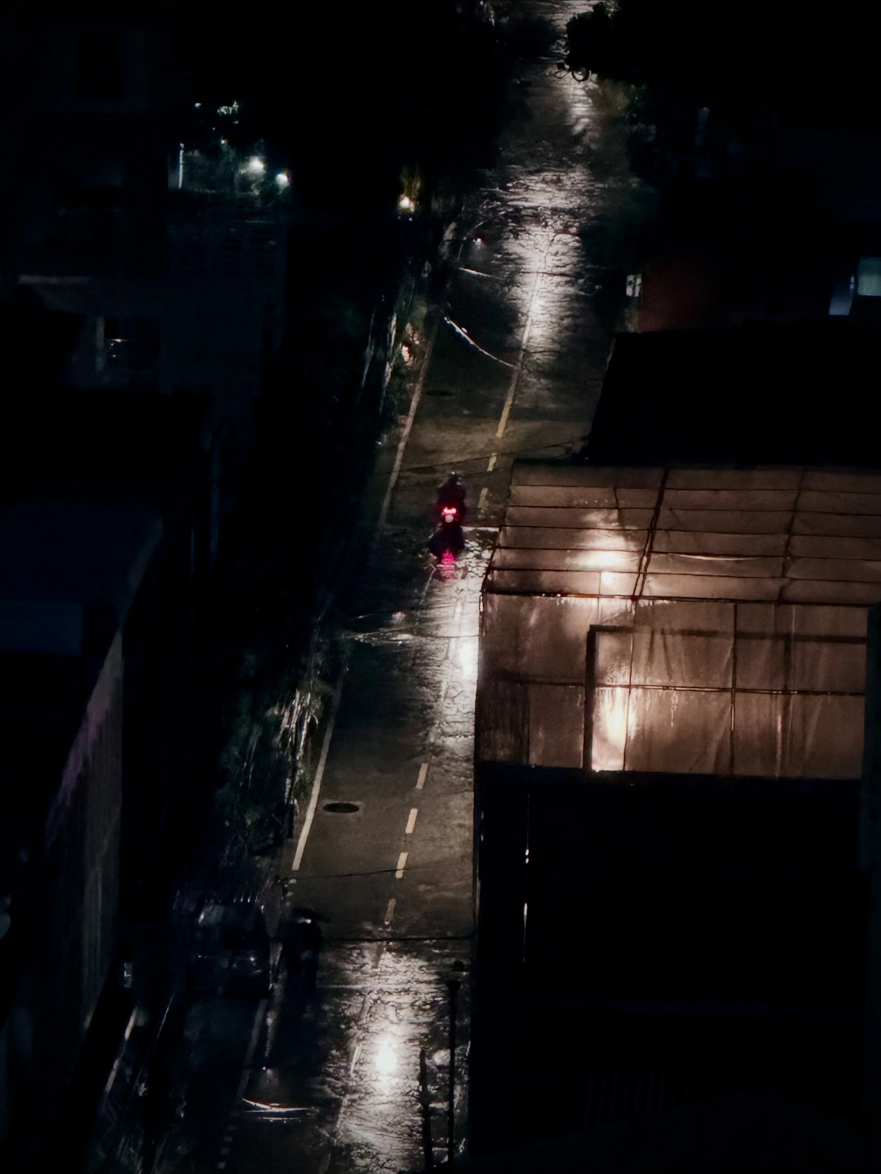 Photo 1 from Benjamin Simier’s Instagram post: Rainy days, rainy nights. 🌧️