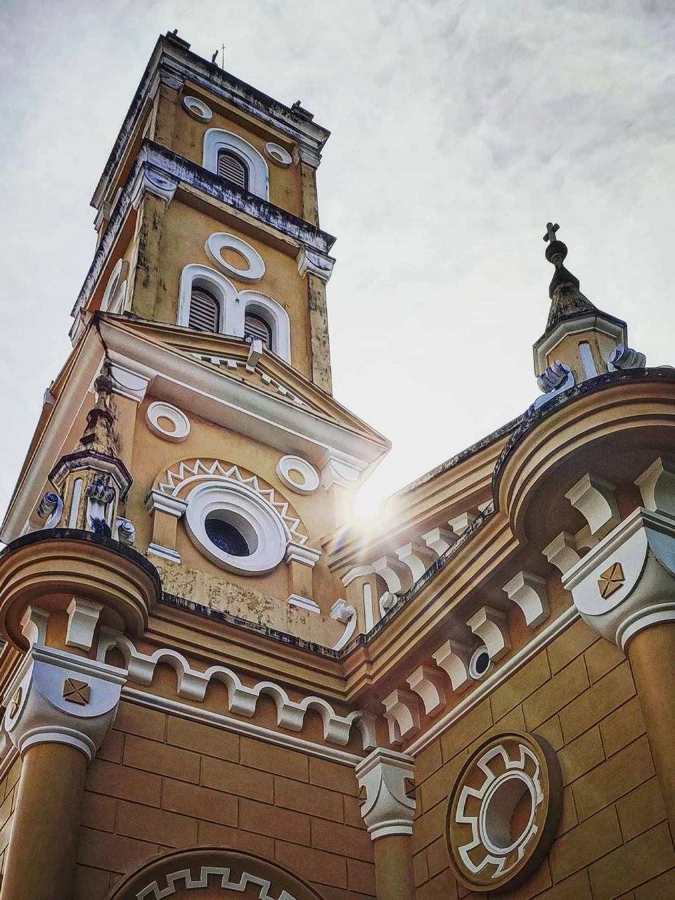 Photo 1 from Benjamin Simier’s Instagram post: Catholic Church at Ayutthaya