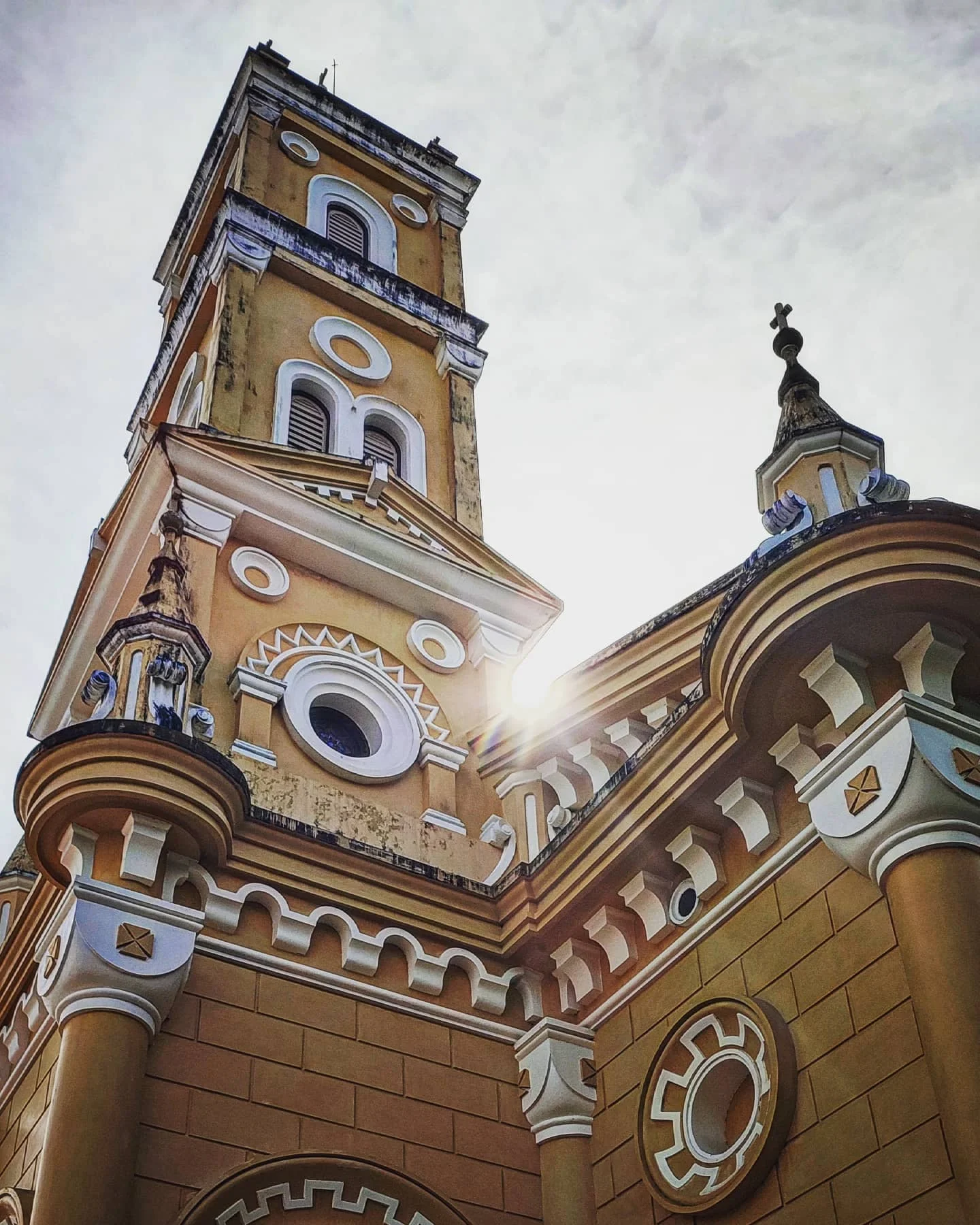 Photo 1 from Benjamin Simier’s Instagram post: Catholic Church at Ayutthaya