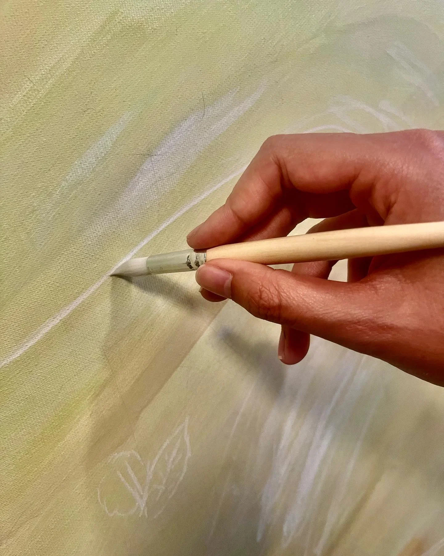 Photo 1 from Benjamin Simier’s Instagram post: Painting 🎨