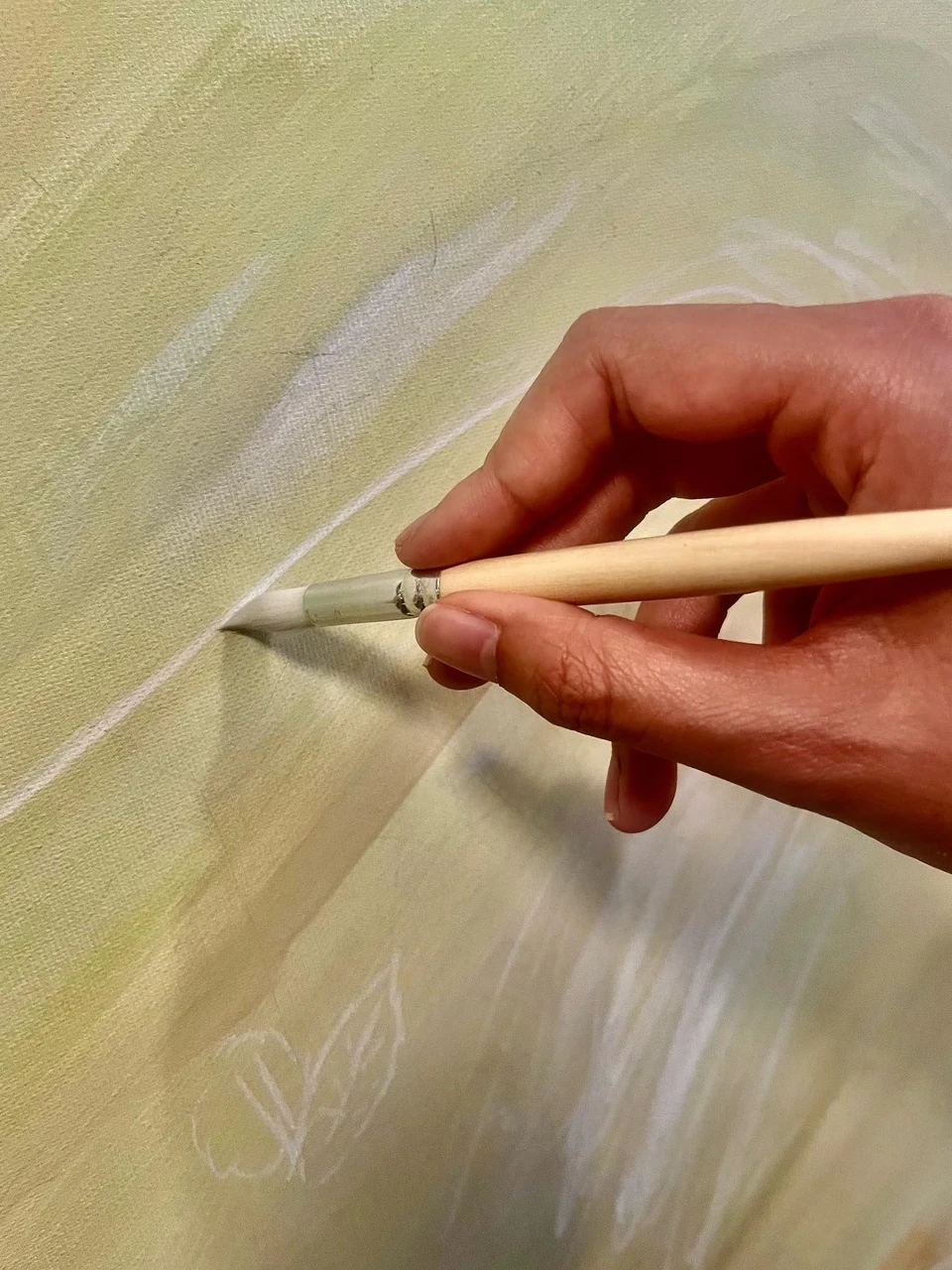 Photo 1 from Benjamin Simier’s Instagram post: Painting 🎨
