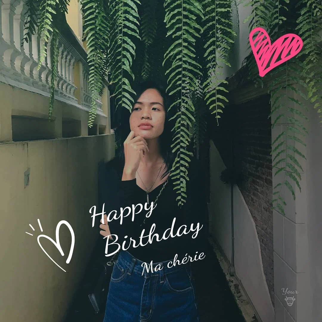 Photo 1 from Benjamin Simier’s Instagram post: Je te souhaite un bon anniversaire ma chérie 🥰🥳🥳🥳🥳