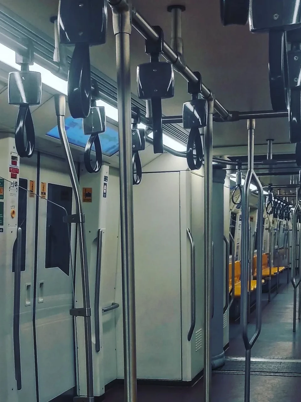 Photo 1 from Benjamin Simier’s Instagram post: The BTS (sky train) at 11:30pm
