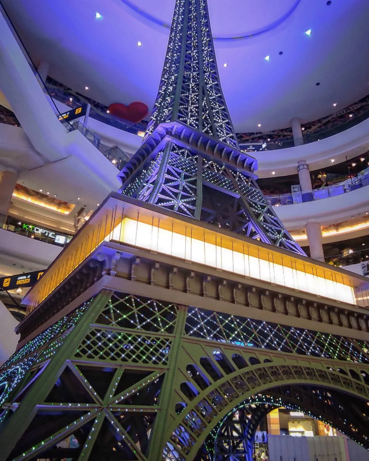 Photo 1 from Benjamin Simier’s Instagram post: The Eiffel tower 🗼 ... At Pattaya in Thailand 🇹🇭