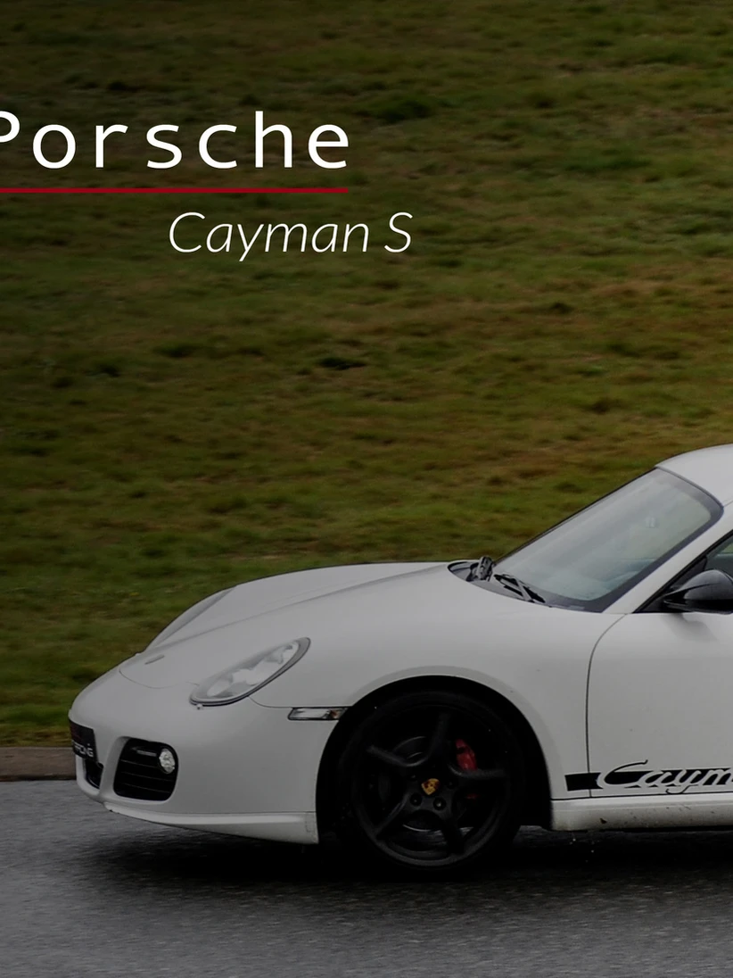 Photo 1 from Benjamin Simier’s Instagram post: Petite ballade en Porsche Cayman S sur circuit 😊😊