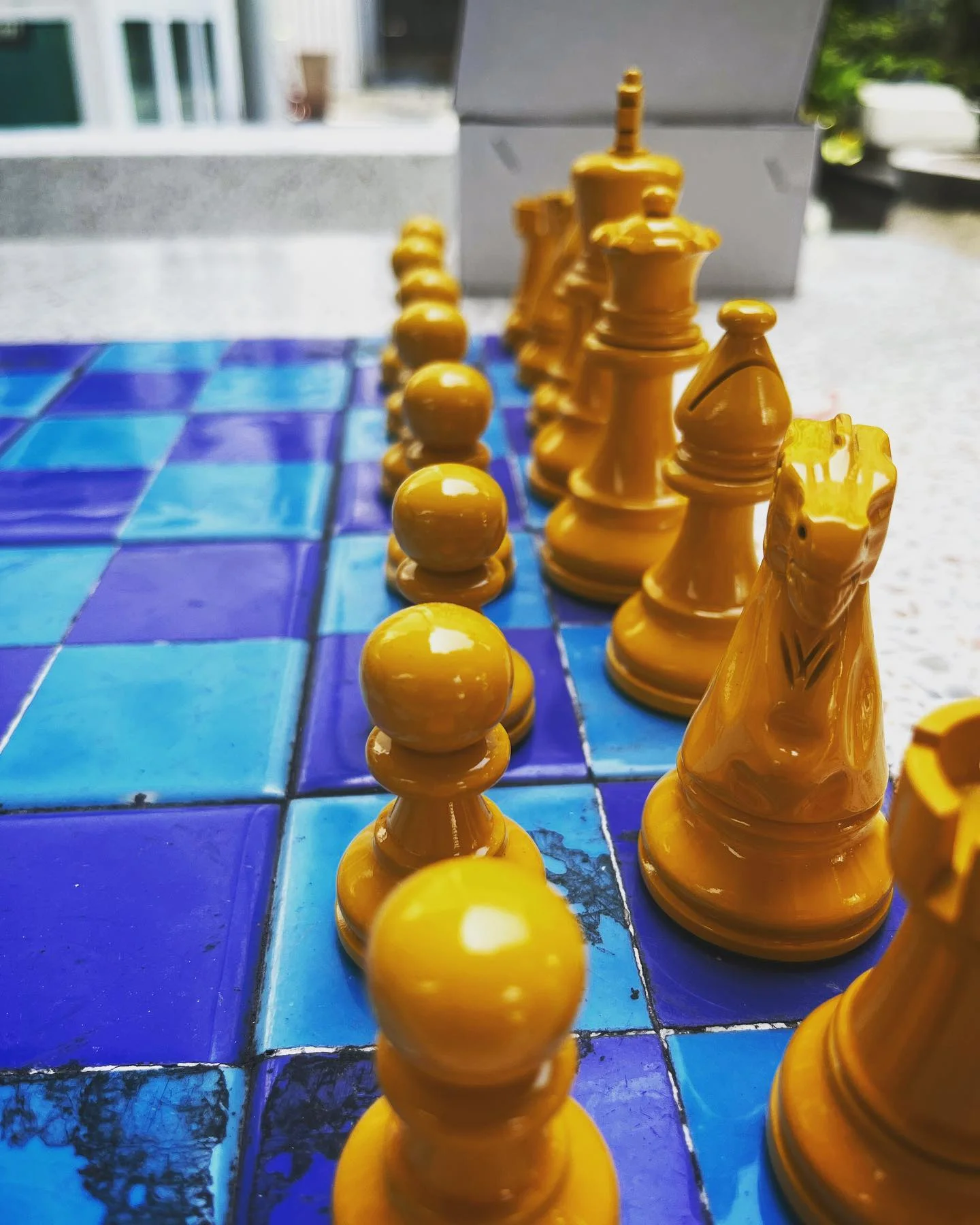 Photo 1 from Benjamin Simier’s Instagram post: Chess game