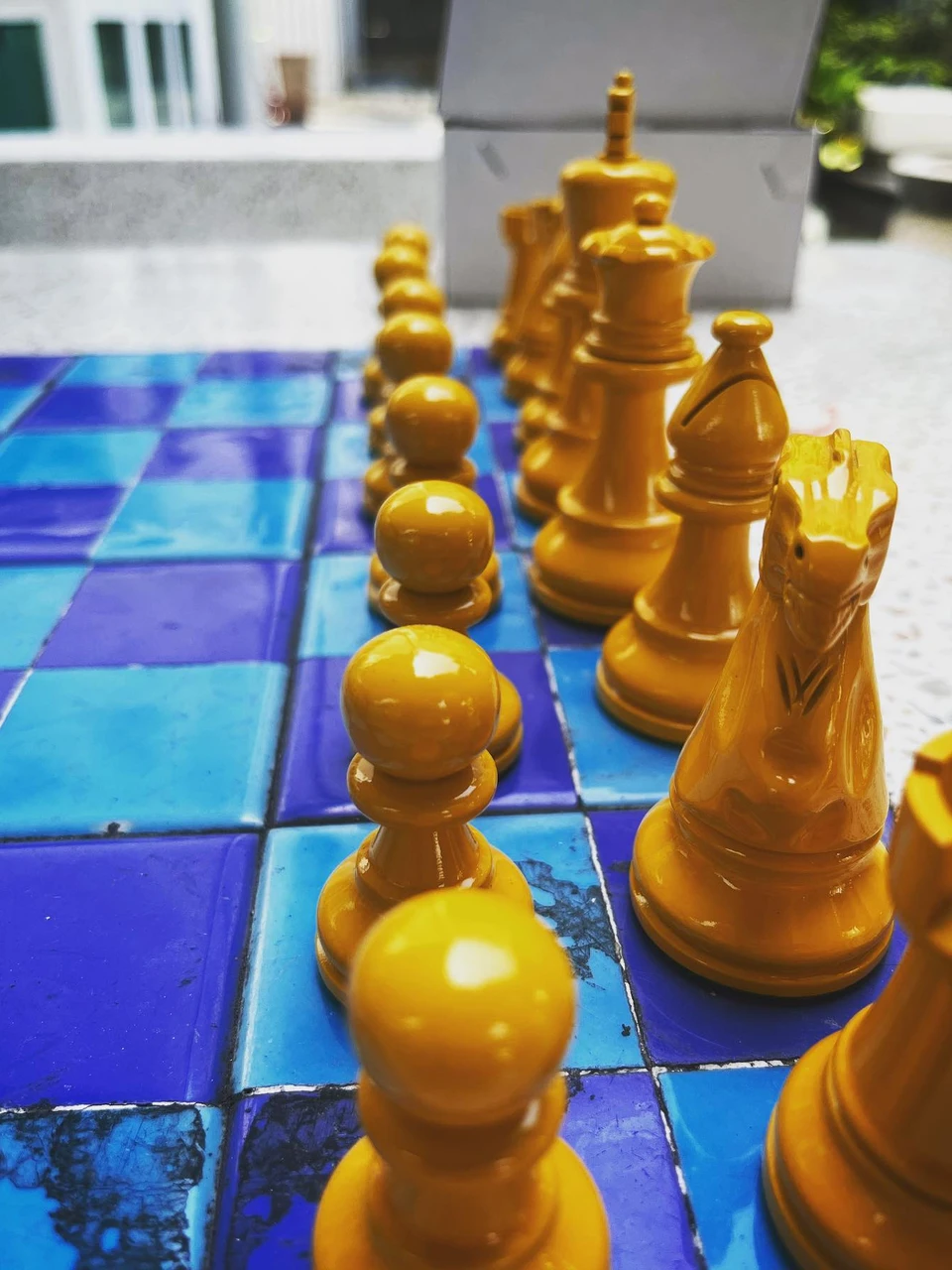 Photo 1 from Benjamin Simier’s Instagram post: Chess game