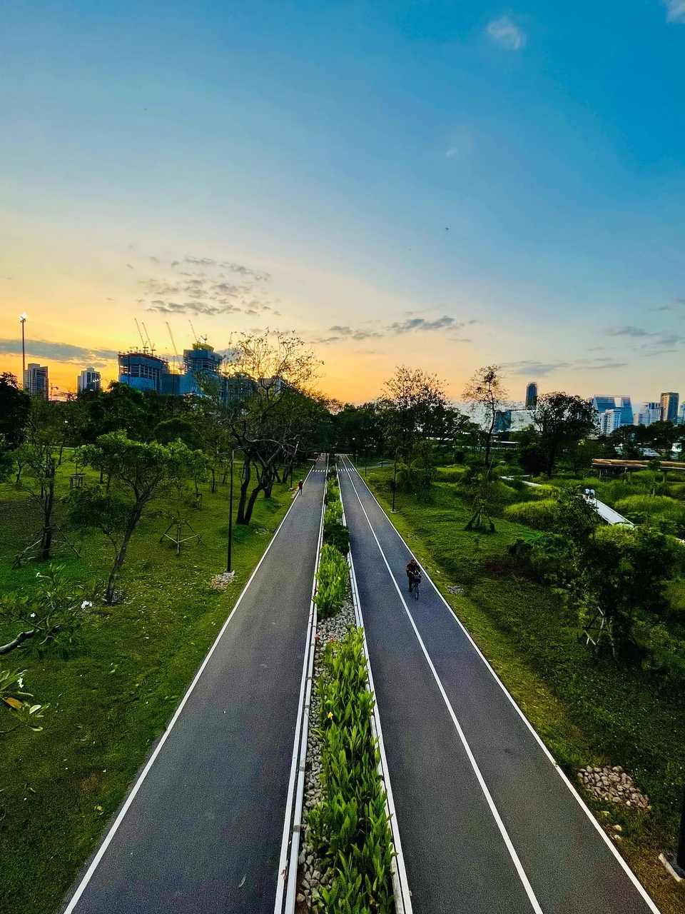 Photo 1 from Benjamin Simier’s Instagram post: Benchakitti Park, Bangkok 🇹🇭