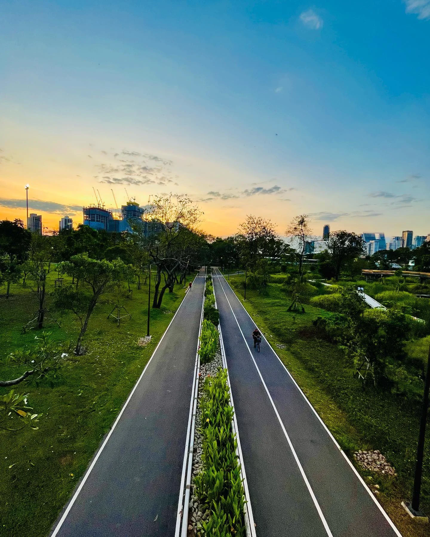 Photo 1 from Benjamin Simier’s Instagram post: Benchakitti Park, Bangkok 🇹🇭