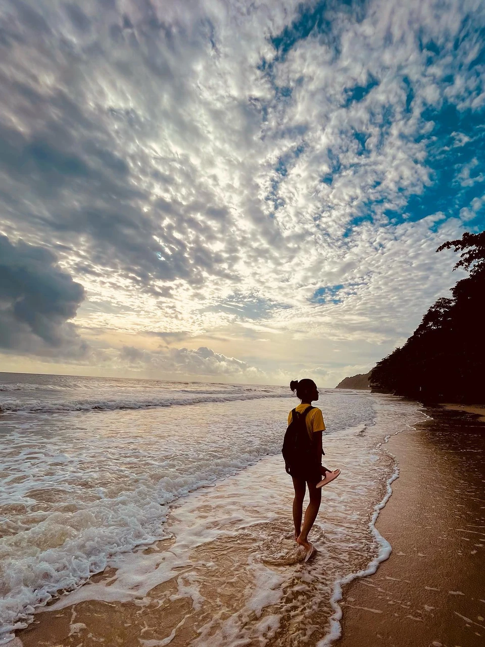Photo 1 from Benjamin Simier’s Instagram post: Alone on the island 🏝