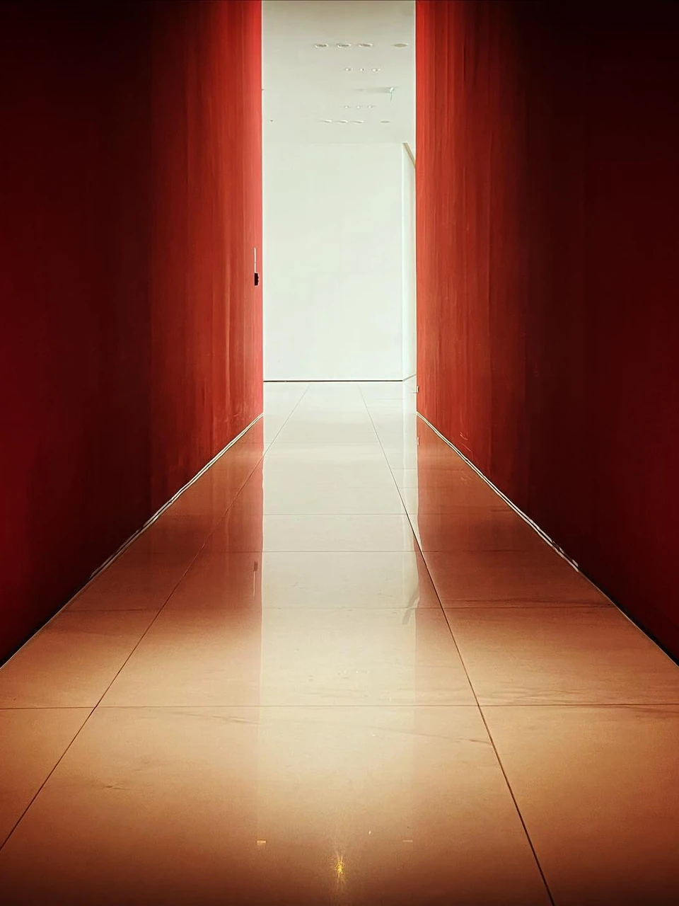 Photo 1 from Benjamin Simier’s Instagram post: The symmetry hallway