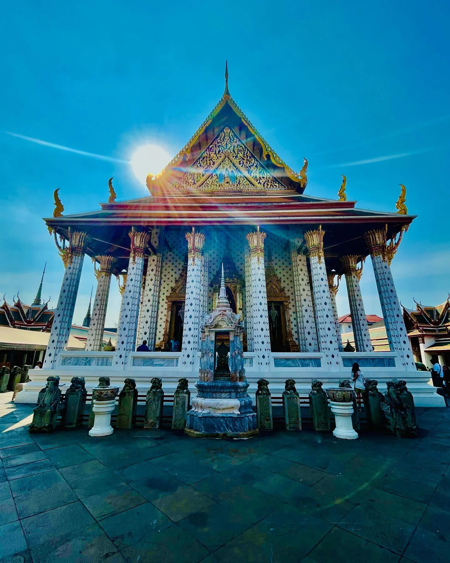 Photo 1 from Benjamin Simier’s Instagram post: Wat Arun, Thailand 🇹🇭