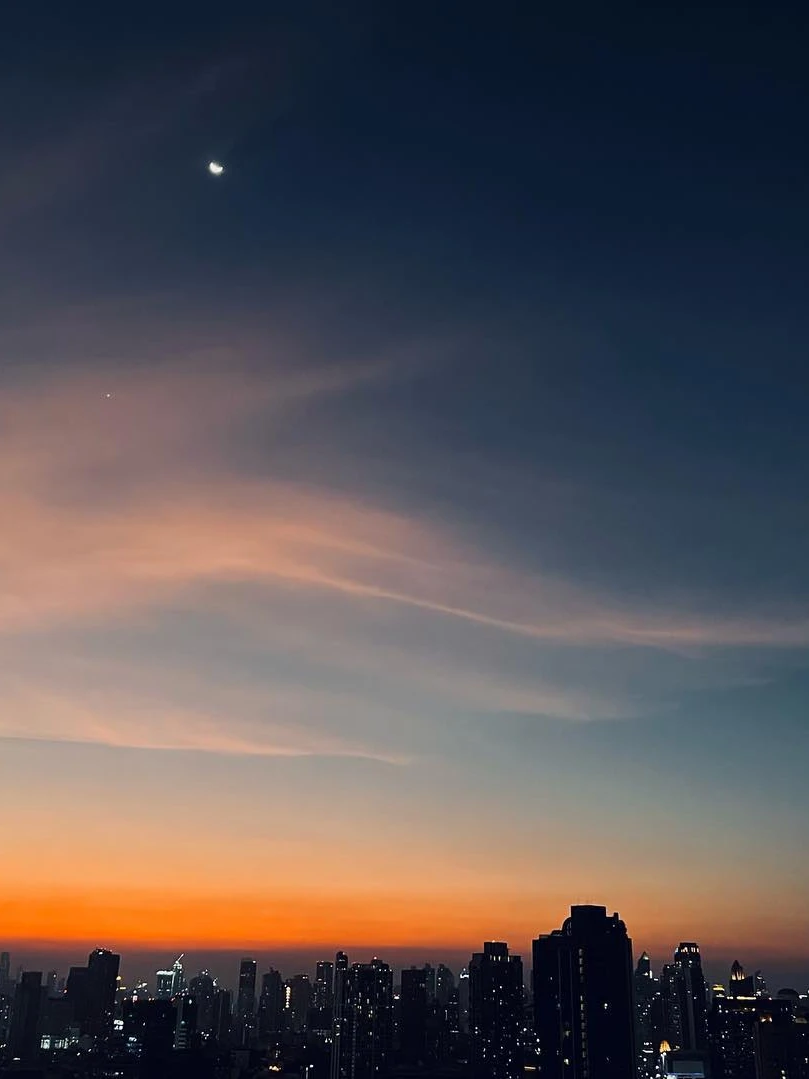 Photo 1 from Benjamin Simier’s Instagram post: Beautiful sky
