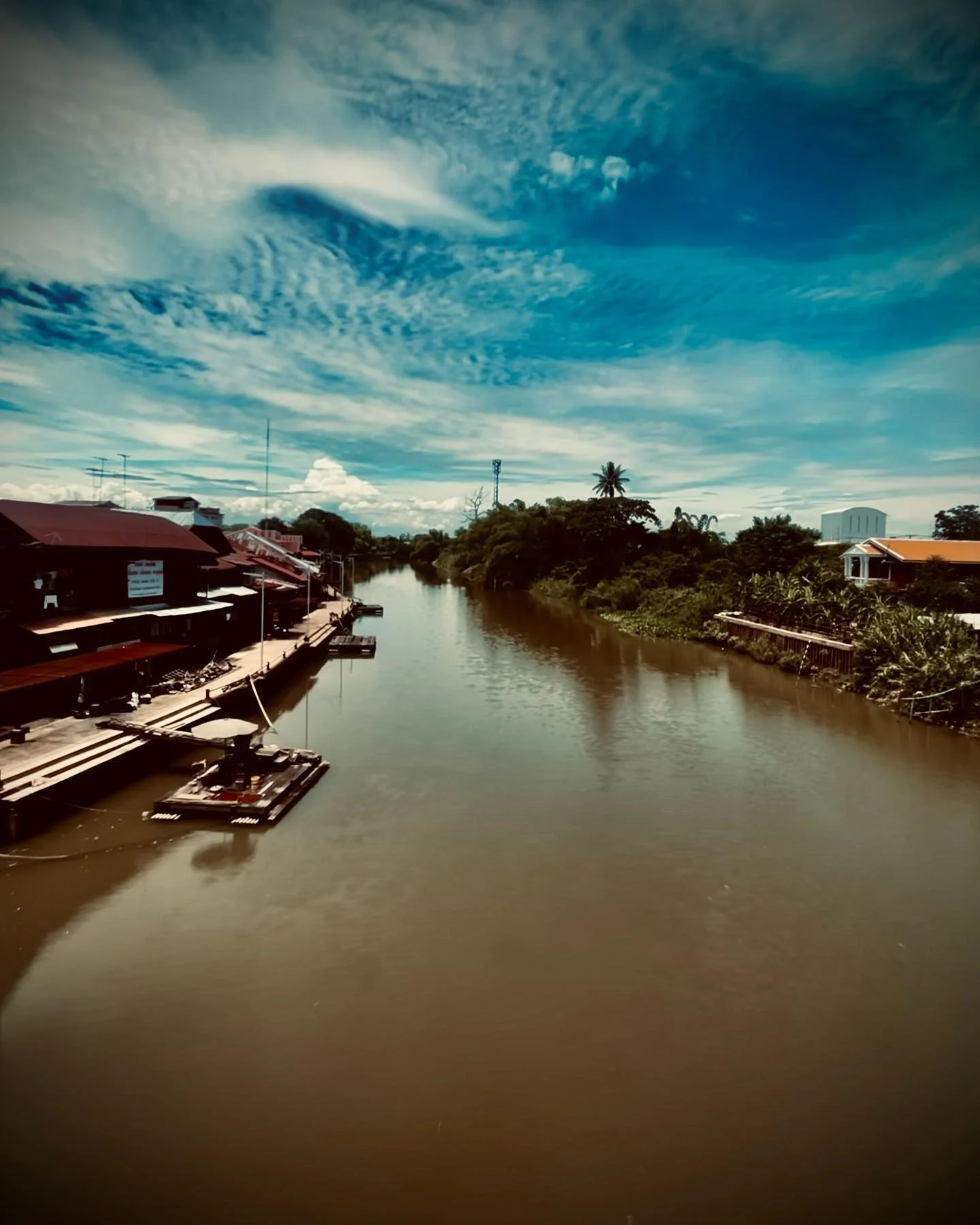 Photo 1 from Benjamin Simier’s Instagram post: The way to go floating market