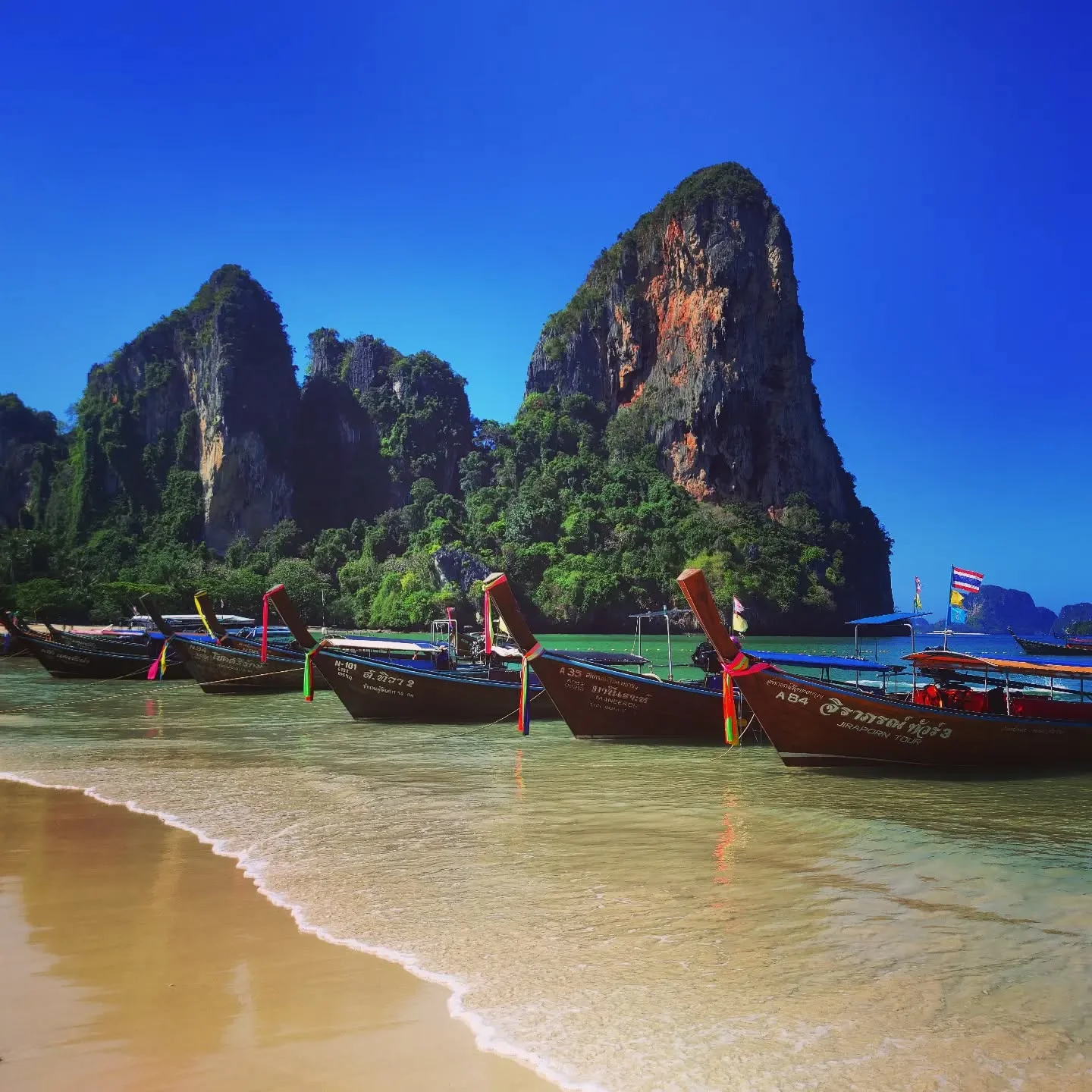 Photo 1 from Benjamin Simier’s Instagram post: Railay Beach, Thailand