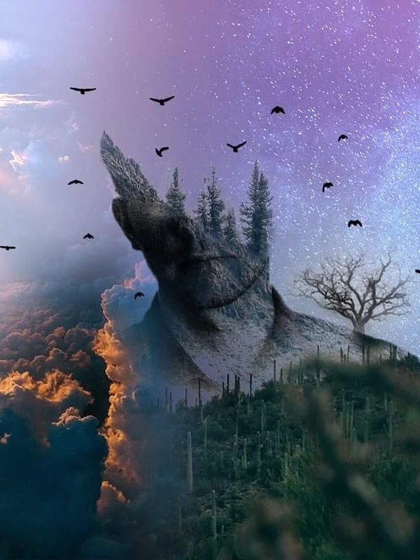 Photo 1 from Benjamin Simier’s Instagram post: Composition Photoshop