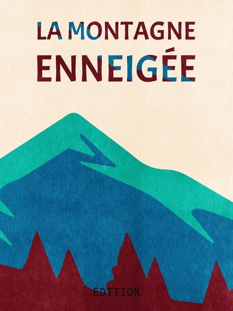Photo 1 from Benjamin Simier’s Instagram post: FR : Projet de cours, couverture de livre pour enfants fictif.