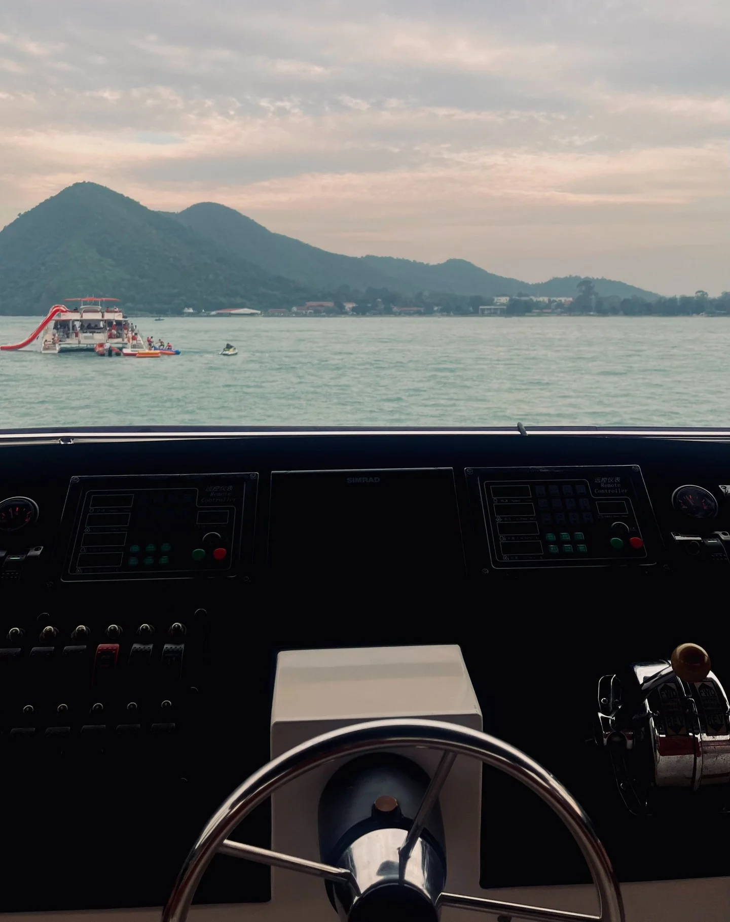 Photo 1 from Benjamin Simier’s Instagram post: Yachting it up in paradise ☀️️ Thailand's turquoise waters and stunning scenery never disappoint!