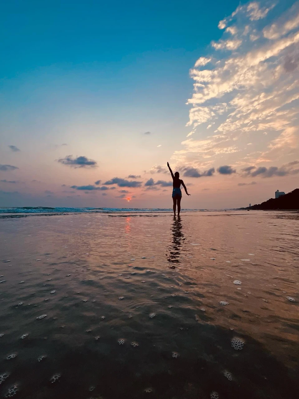 Photo 1 from Benjamin Simier’s Instagram post: At the beach 🏝️