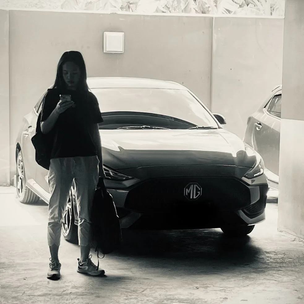 Photo 1 from Benjamin Simier’s Instagram post: Girl and car 🚗