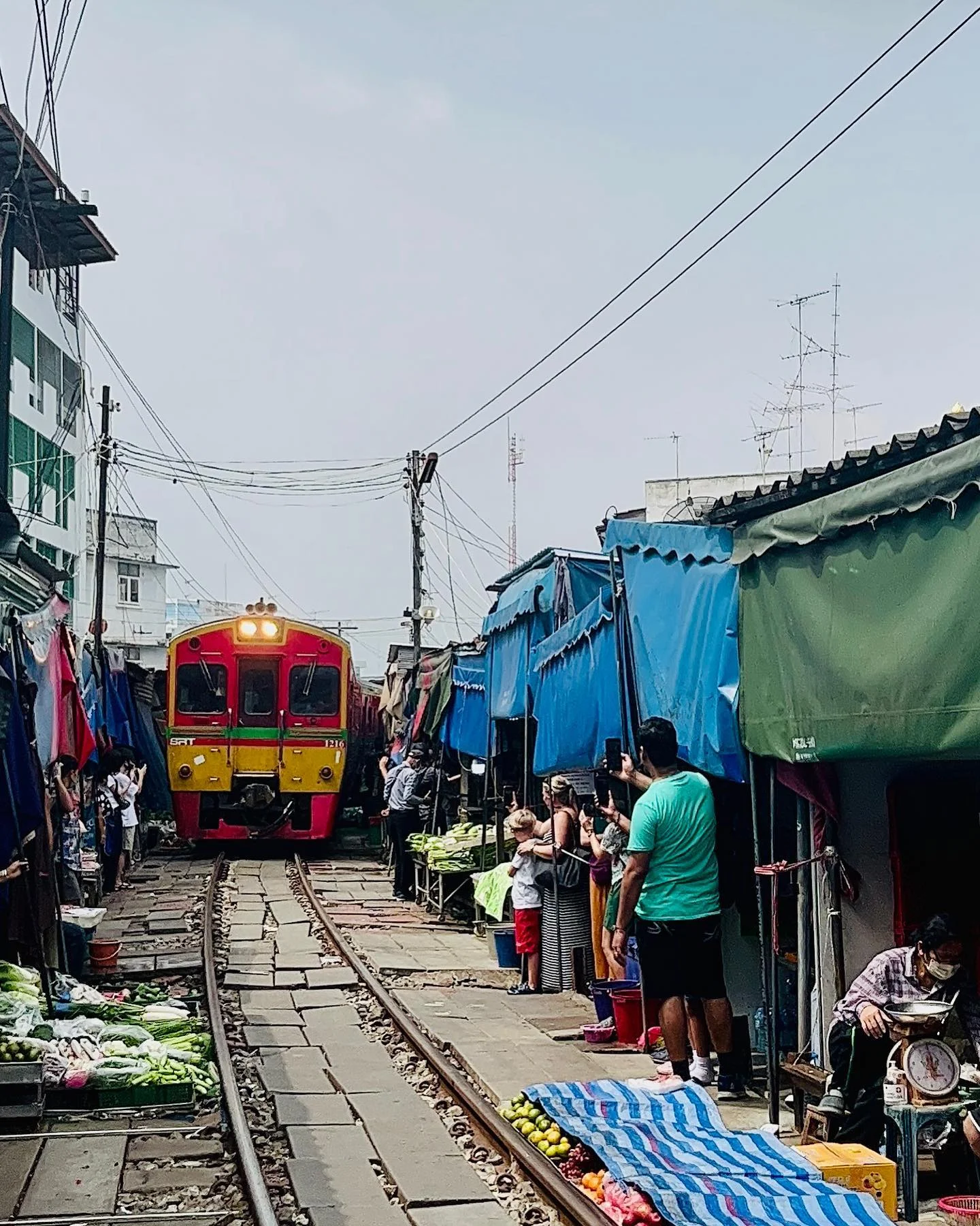 Photo 1 from Benjamin Simier’s Instagram post: Continue with the train market 🚂