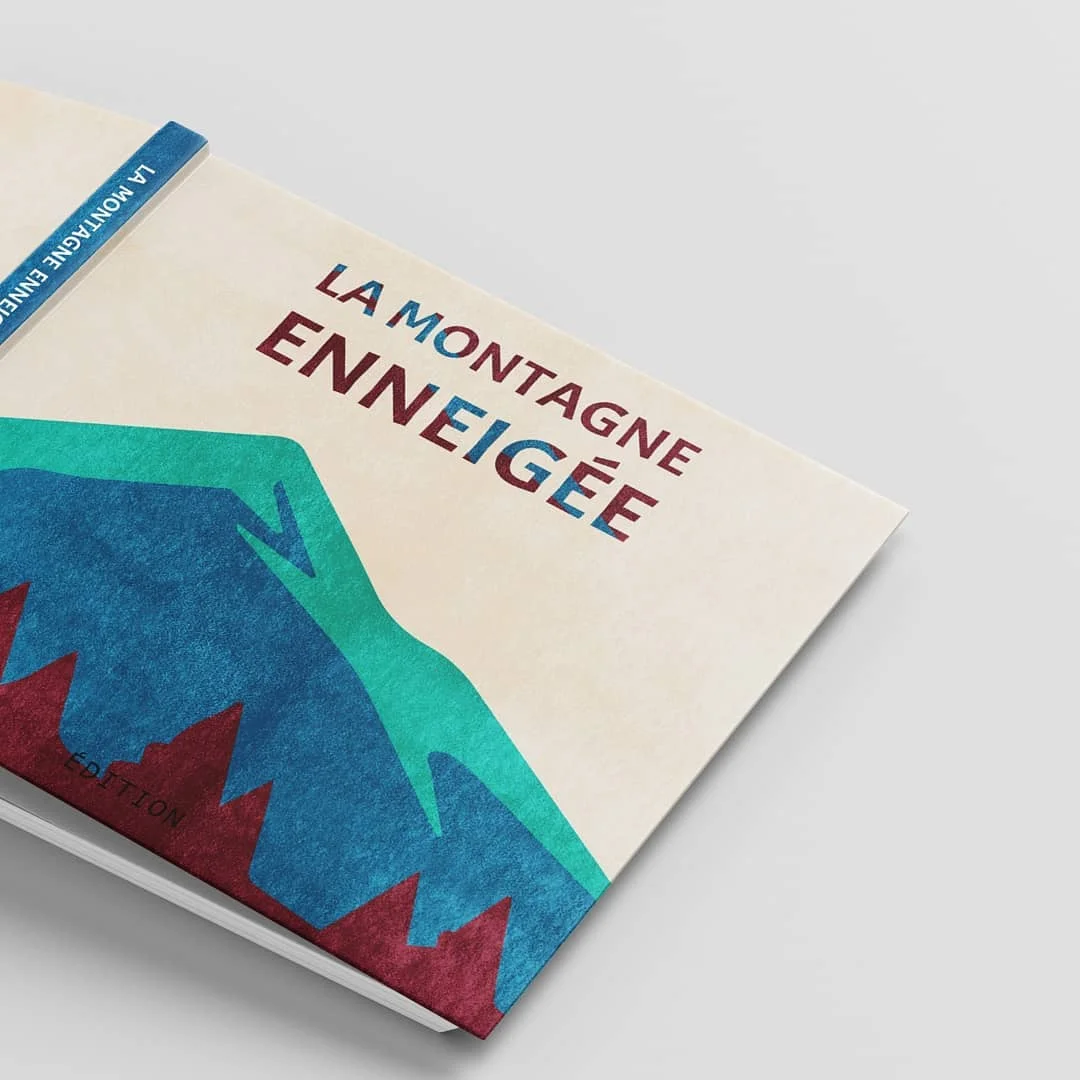 Photo 2 from Benjamin Simier’s Instagram post: FR : Projet de cours, couverture de livre pour enfants fictif.