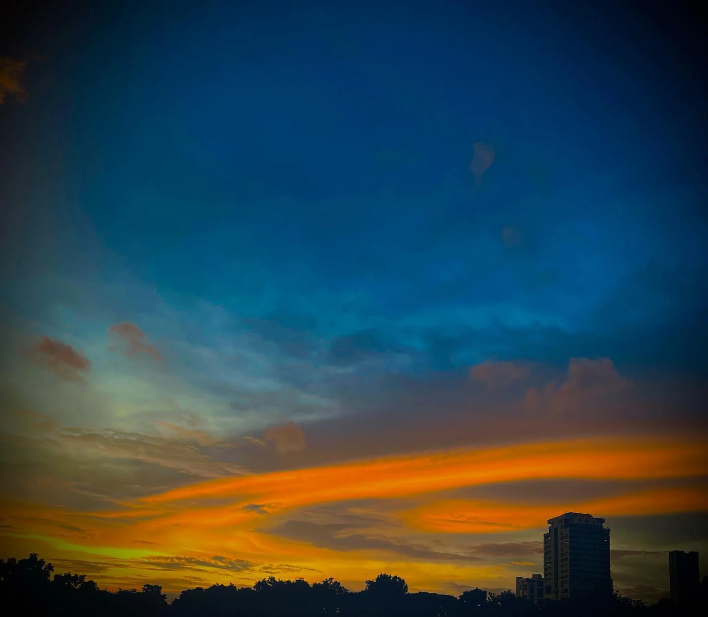 Photo 1 from Benjamin Simier’s Instagram post: Beautiful sky and perfect day 🥰
