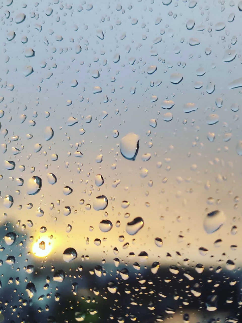 Photo 1 from Benjamin Simier’s Instagram post: Rainy day from the window 🌧️🌧️☔