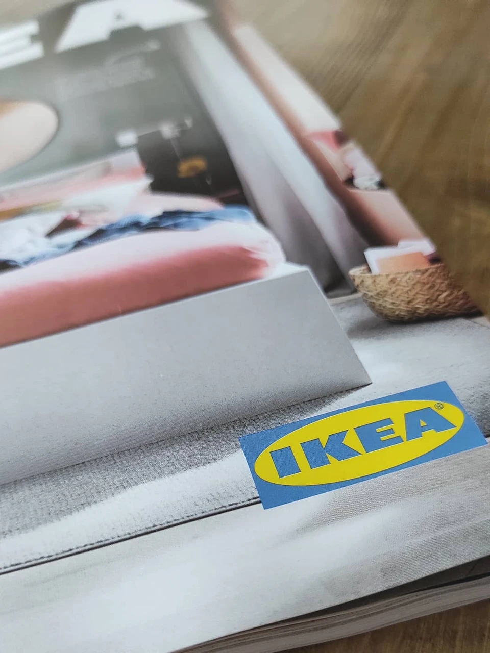 Photo 1 from Benjamin Simier’s Instagram post: Maybe the lastest Ikea catalog 🤔🤔📖