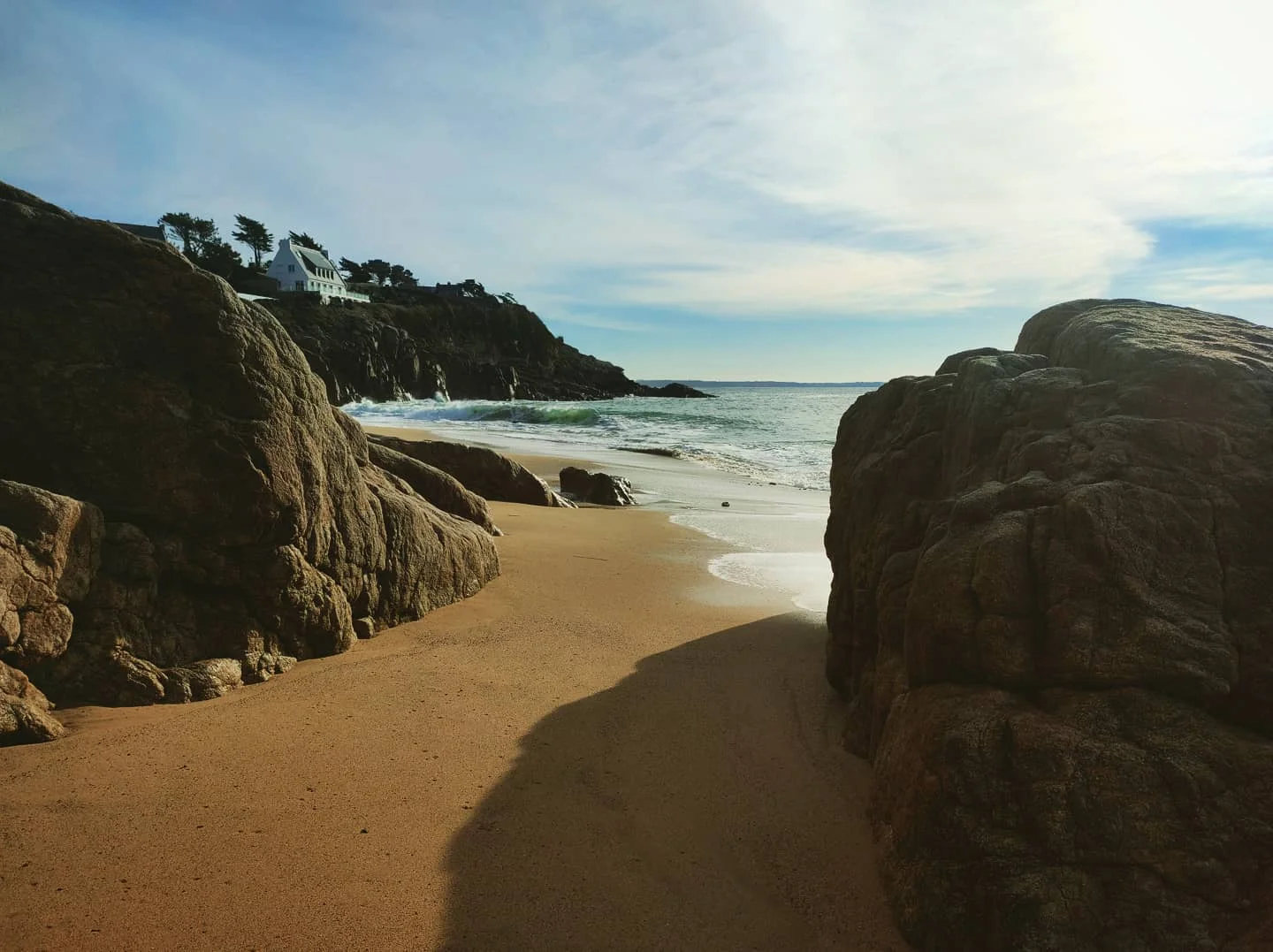 Photo 1 from Benjamin Simier’s Instagram post: Beach of Bretagne, France 🇫🇷 ⛱️