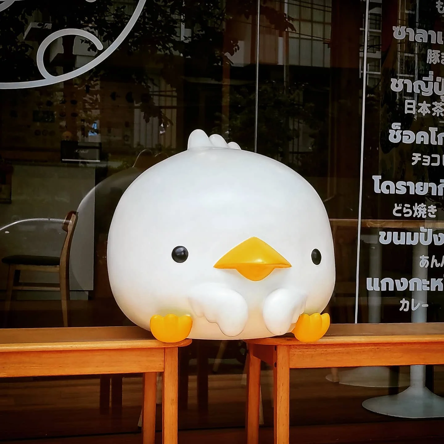 Photo 1 from Benjamin Simier’s Instagram post: A big bird in Bangkok 🇹🇭