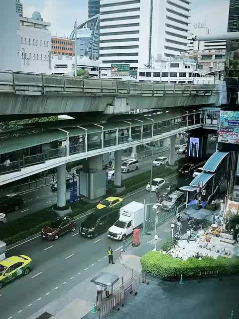 Video cover from Benjamin Simier’s Instagram reel: Bangkok traffic 🚗 🚙